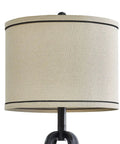 Linen shade from 3 Way Dimmable Modern Touch Control Table Lamp Set Of 2 Vintage Farmhouse Rustic Bedside Lamps With Dual USB Ports 27.25 Inch Tall Nightstand Friendly For Living Room Bedroom And Home Office Includes 4 Bulbs
