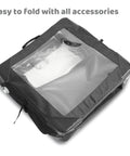 Folded Pet Nebulizer Therapy Cage For Oxygen And Nebulization All In One Dual Port Vet Care Crate with Comfort Pad