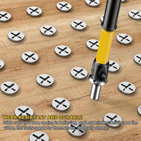 Super Sleek 6 Pc Magnetic Drill Bit Set With Quick Change Screwdriver Bits In 4 Sizes Made From Gritty S2 Steel For Tough Home Repairs And Jobsite Projects That Need A Reliable Anti Slip Grip For All Your DIY Adventures.