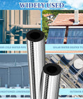 30 Pack Pipe Insulation Foam Tubes Three Quarters Inch Self Adhesive Exterior Pipe Insulation Wrap Keeps Outdoor Pipes From Freezing