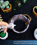 Using Mini Seed Dispenser And Hand Seeder Tool For Garden Planters No Fuss Sowing Precise Seed Spreader For Flowers Vegetables