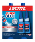 Two-pack of Heavy Duty Super Glue for Fast, Strong Bond on Plastic, Wood, Metal and Crafts, Clear Liquid Adhesive, 40g total