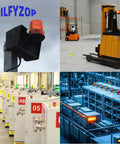Industrial Signal Tower Light With Multi Color Led Indicator And Built In Buzzer For High Brightness Alerts In Noisy Environments AC 110 120V Durable Rugged Design For Industrial Equipment near machinery and warehouses