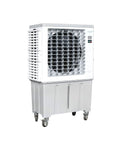 Slash The Sweltering Heat With This Heavy Duty Evaporative Swamp Cooler Featuring A 32 Gallon Tank Variable Speeds And A Massive 4500 Cfm To Keep Your 1200 Square Feet Patio Barn Or Restaurant Cool.