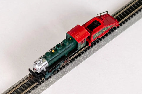 USRA 0-6-0 Switcher Locomotive with Die Cast Chassis and Metal Handrails Skew Wound Motor Engine and Tender, N Scale