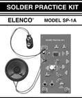 PCB with components for Practical Soldering Project Kit For Beginners Learn Multivibrator Circuits And Hands On PCB Practice Build A Two Tone European Siren No Soldering Iron Included And A Clear Guide With Step By Step Instructions.