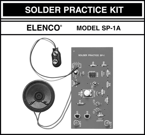 PCB with components for Practical Soldering Project Kit For Beginners Learn Multivibrator Circuits And Hands On PCB Practice Build A Two Tone European Siren No Soldering Iron Included And A Clear Guide With Step By Step Instructions.