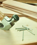 Hammer over bright steel framing nails on a wood surface for projects with Bright Steel Framing Nails 14 Gauge Half Inch Wood Fasteners Built For The Daily Grind Hella Solid Grip Drives Lumber Smooth And Locks Every Joint Tight So Your Weekend Projects Hit The Mark Today.