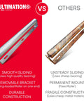 Comparison of the 16 Inch Roller and Bracket Set for Conveyor and DIY Projects 1.5 Inch Diameter Galvanized Steel vs cheaper alternative.