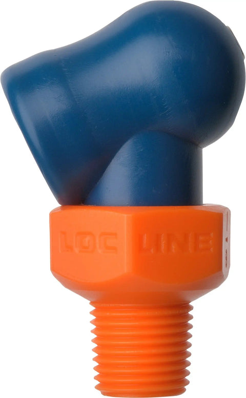 Top Shelf Extended Rotation Hpt Turret Nozzle Kit Built Tough For Killer High Pressure Cleaning Jobs Featuring Acetal Body and Hardened Steel Tips with orange thread