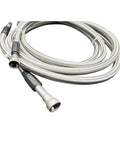 Upgrade Your Diesel Ride With These Premium Replacement Fuel Lines Tailored For Chevy Silverado 2500HD GMC Sierra 2500HD Classic 6.6L Extended Cab Trucks, stainless steel braided fuel hose.