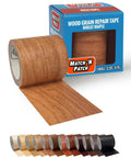 Wood Grain Repair Tape Wheat Maple 2.25 In X 15 Ft Realistic Wood Finish Duct Tape for Mirror Frames Trim Borders