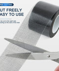 Window Screen Repair Kit 2 Inch By 16.5 Foot Fiberglass Mesh Tape with Scissors Cutting Tape