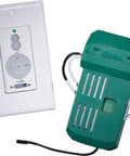 Three Speed Ceiling Fan Wall Controller With Light Dimmer And Receiver No Brainer Install On Off With Full Range Dimming