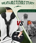 Premium Swivel Golf Bag Strap Replacement showing contoured padded straps for comfort in dual shoulder system.