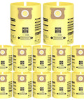 10 Pack 10-14 Gallon Vacuum Bags for Wet Dry Vacuums, Disposable Collection Bags Compatible With Type I 90672 9067200 And Type F 90662
