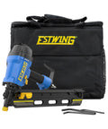 Lightweight 21 Degree Framing Nailer with Depth Adjustment Magnesium Body Pneumatic Nail Gun with carry bag and accessories