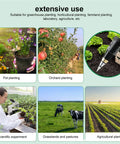 Soil and PH Meter with High Sensitivity Alloy Probe for Accurate PH and Humidity Readings in various planting scenarios.