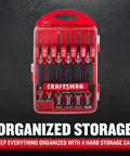 6 Piece Precision Screwdriver Set With Mini Screwdrivers For Watch Jewelry Eyeglasses And Computer Repair in storage case
