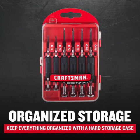 6 Piece Precision Screwdriver Set With Mini Screwdrivers For Watch Jewelry Eyeglasses And Computer Repair in storage case