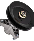 Heavy Duty Spindle Replacement For Cub Cadet And MTD Lawn Tractors RZT 50 LT1050 And LGTX LTX Series, metal spindle with pulley