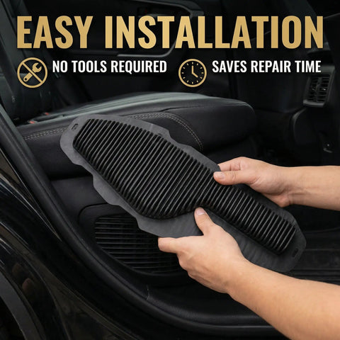 Installing 2 Pack HV Battery Cooling Air Intake Filter Screen For Toyota RAV4 Hybrid RAV4 Prime And Venza 2019-2024