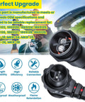 Heavy Duty Trolling Motor Plug And Receptacle Kit For Freshwater And Saltwater Boats Waterproof 8 AWG Connector Socket
