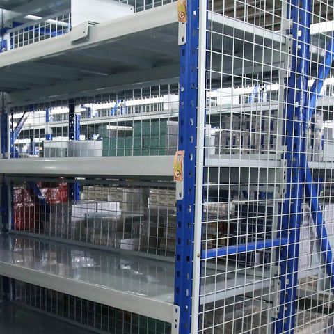 Teardrop Pallet Rack Safety Clips Set, Heavy Duty Carbon Steel Galvanized Beam Locks For Pallet Racking in warehouse setup