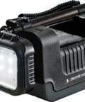 Heavy Duty Portable Led Work Light Delivering Straight Up Beast Mode Illumination With 2000 Lumens High Output in black ergonomic design.