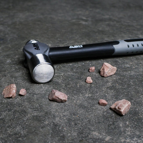 Ball Pein Hammer Set 5 Piece Workhorse Heavy Duty For Metal Rivets Chisels And Punches 8 12 16 24 32 Oz Fiberglass And Carbon Steel Build