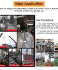 Wide application of Heavy Duty Single Leg Lifting Chain Sling Forged From Grade Eight Zero Steel Blocks in factories and warehouses.