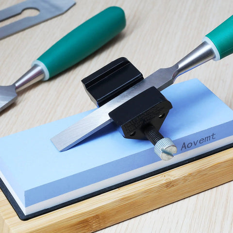 Honing Guide For Chisels And Planes With Precise Angle Control And Sharp Edge Every Time on sharpening stone with chisel