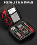 All In One Electrical Test Kit With Digital Multimeter Non Contact Voltage Tester And GFCI Outlet Tester in carrying case