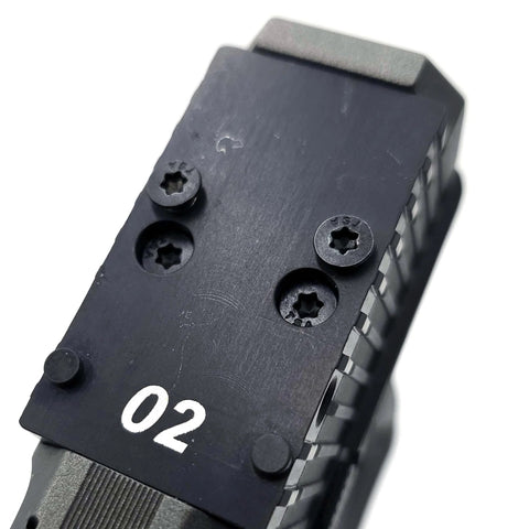 32 Piece Red Dot Optics Screw Set For Adapter Plates Fits Trijicon Holosun Vortex Shield Docter Vector Optics Pre Applied Threadlocker And Includes T10 Hex Key For Rock Solid Quick Mounting On Rifles And Pistols installed