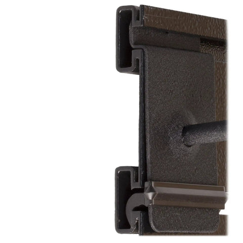 Close-up of Slatwall Mount Guitar Hanger With Multi Angle Adjustments For Acoustic Electric And Bass Add On Hook For SW5RL Racks