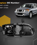 Interior Door Handle Front And Rear Left Driver Side For Nissan Altima Pathfinder Murano 2013 To 2017 Titan Replacement