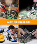 Cordless Soldering Iron Station For 20V Max Batteries With USB Type C Fast Heating Portable Soldering Tool in electronic repair use