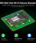 Badass Long Range Wifi Halow Module V2 with IEEE 802.11ah and compact Mini PCIe design for IoT applications.