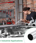 Three Pack 250mm Aluminum Round Tubes 6063 Seamless With 15mm ID And 17mm OD Heavy Duty Metal Pipe for industrial use