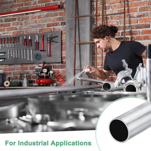 Three Pack 250mm Aluminum Round Tubes 6063 Seamless With 15mm ID And 17mm OD Heavy Duty Metal Pipe for industrial use