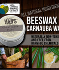All Natural Beeswax Countertop Care For Soapstone Slate Concrete Composite And Wood Butcher Block Surfaces Food Safe 6 oz tin