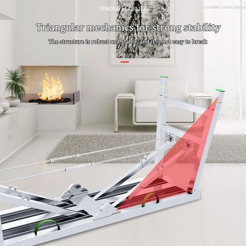 Heavy Duty Folding Scaffold Tower With Adjustable Height And Non Slip Deck Built Like A Tank For Sure Fire Work Access On Paint Or Drywall Jobs That Demand Extra Muscle And Reliable Stability Daily showing triangular mechanics for stability.