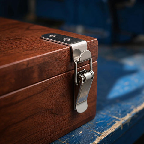 4 Pack 90 Degree Toggle Latches With 16 Stainless Screws For Tool Boxes Cabinets And Storage Chests Built Tough Ready To Lock Down