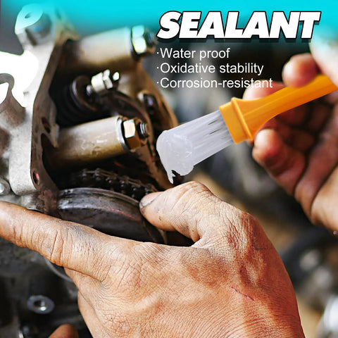 Applying 4oz Dielectric Silicone Grease Paste For Electrical Connectors Spark Plugs Battery Terminals And Brakes