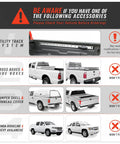 Warning image for Heavy Duty Extending Steel Truck Bed Ladder Rack With Dual Kayak J Cradles And No Drill Z Clamps compatibility.