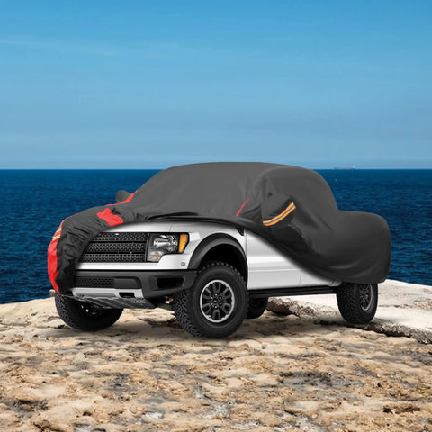 All Weather Waterproof Car Cover For Trucks And SUVs Heavy Duty Outdoor Protector For Chevy Silverado GMC Sierra Ford F150