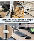 Silicone Cable Straps Set 24 Pcs For Bundling Earphones Chargers Cords And Wires Reusable Elastic Easy To Clean Cable Ties use examples