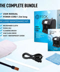 Bank Grade Mixed Denomination Money Counter With Reject Pocket And Printer Enabled bundle with accessories and manual