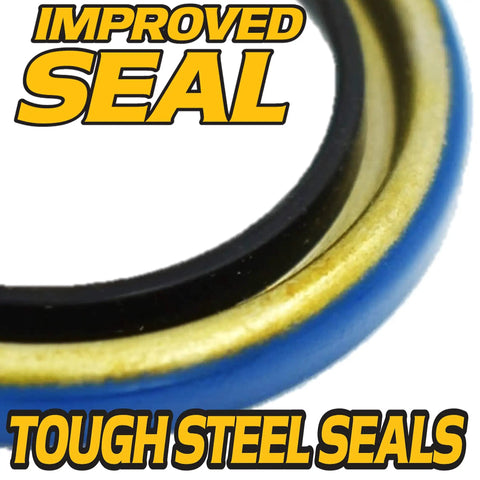 Improved seal detail from Heavy Duty Deck Spindle Bearing And Seal Rebuild Kit Fits John Deere Lx255 Lx266 Lx277 Lx279 Lx280 Lx288.