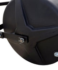 Tow Behind Lawn Roller 18-Inch By 36-Inch Heavy Duty Poly Roller With 40 Gallon Capacity, close-up of side molded spokes